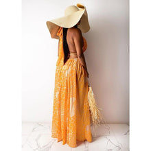 Strapless Backless Beach Maxi Dress