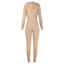 Two Piece Set Long Sleeve Crop Top Turtleneck And Pants
