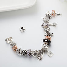 Crystal Enamel Beads Charm Beads Bracelet
