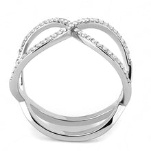 Stainless Steel Cubic Zirconia Rings