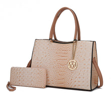MFK Collection Sarah Satchel Bag by Mia K.