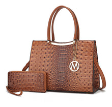 MFK Collection Sarah Satchel Bag by Mia K.