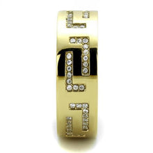 Men Stainless Steel Cubic Zirconia Rings TK2051