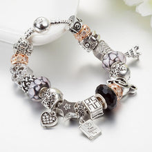 Crystal Enamel Beads Charm Beads Bracelet