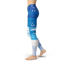 Jean Snowy Trees Leggings