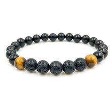 Lava Rock - Tiger Eye - Blackwood