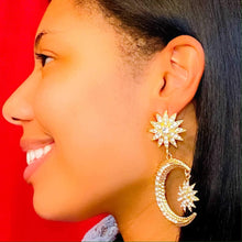 Jadas Crescent Moon Earrings