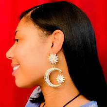 Jadas Crescent Moon Earrings