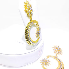 Jadas Crescent Moon Earrings