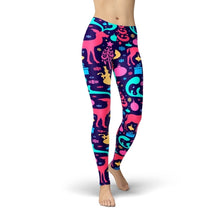 Jean Colorful Christmas Leggings