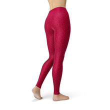 Maroon Peppers Jean Legging