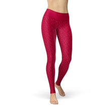 Maroon Peppers Jean Legging