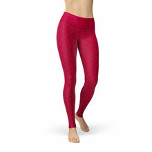 Maroon Peppers Jean Legging