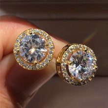 Stud Earrings For Women Romantic Elegant Female Daily Earrings