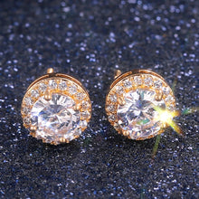 Stud Earrings For Women Romantic Elegant Female Daily Earrings