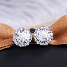 Stud Earrings For Women Romantic Elegant Female Daily Earrings