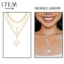 Gold Necklaces For Women Multilayer Fashion Pearl Pendants