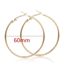 Circle Hoop Earrings Simple for Women Jewelry