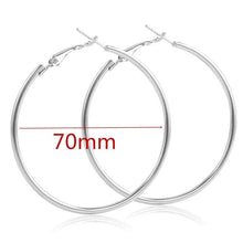 Circle Hoop Earrings Simple for Women Jewelry