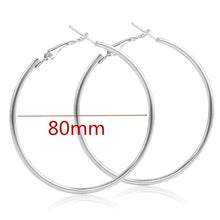 Circle Hoop Earrings Simple for Women Jewelry