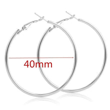 Circle Hoop Earrings Simple for Women Jewelry