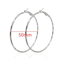 Circle Hoop Earrings Simple for Women Jewelry