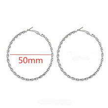 Circle Hoop Earrings Simple for Women Jewelry