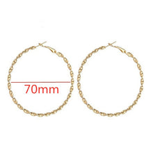 Circle Hoop Earrings Simple for Women Jewelry