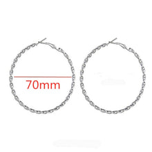 Circle Hoop Earrings Simple for Women Jewelry