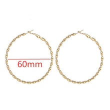 Circle Hoop Earrings Simple for Women Jewelry