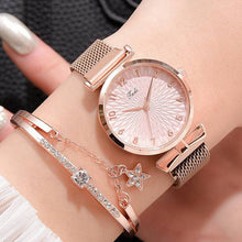 Luxury Women Bracelet Quartz Watch Set