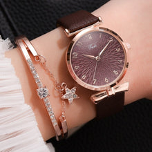 Luxury Women Bracelet Quartz Watch Set