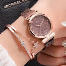 Luxury Women Bracelet Quartz Watch Set