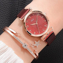Luxury Women Bracelet Quartz Watch Set