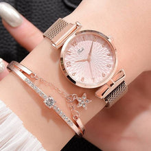 Luxury Women Bracelet Quartz Watch Set
