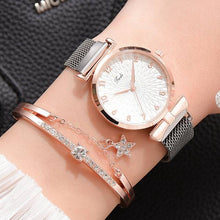 Luxury Women Bracelet Quartz Watch Set