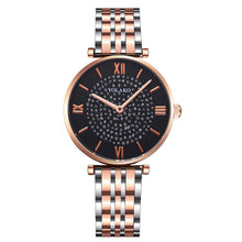 Luxury Diamond Ladies Stainless Steel Silver Watch