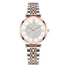 Luxury Diamond Ladies Stainless Steel Silver Watch