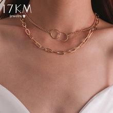 Gold Necklaces For Women Multilayer Fashion Pearl Pendants
