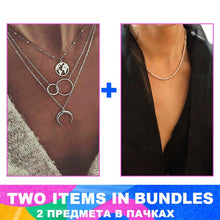 Gold Necklaces For Women Multilayer Fashion Pearl Pendants