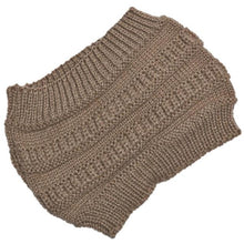 Ponytail Beanie Cap Warm