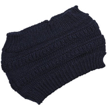 Ponytail Beanie Cap Warm