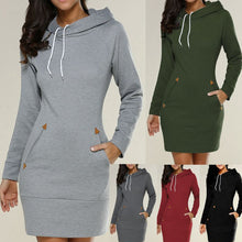 Extra Long Hoodie Plain Elegant Sweatshirt