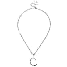 Caraquet Ice out A-Z Letter necklace Statement Jewelry