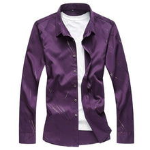 Casual Long Sleeve Male Shirt