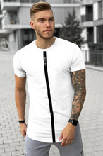 Mens Fitness Round-tail T-shirt