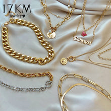 Asymmetric Lock Necklace