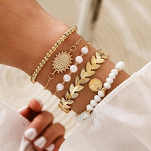 Pearls and Chain Bracelets