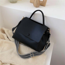 Leather Crossbody Bag For Women Solid Color