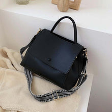 Leather Crossbody Bag For Women Solid Color